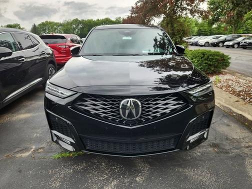 Black 2025 Acura MDX w/A-Spec Package