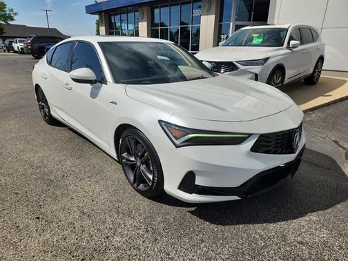 Platinum White Pearl 2024 Acura Integra w/A-Spec Package