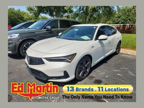 White 2024 Acura Integra w/A-Spec Package