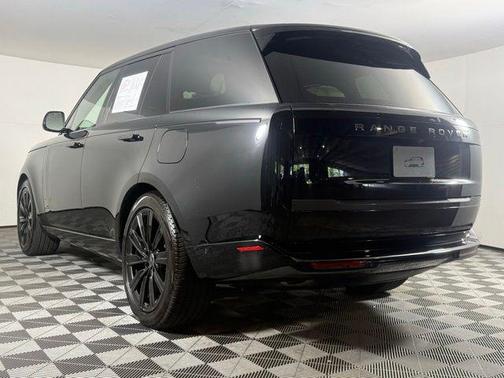 Santorini Black Metallic 2025 Land Rover Range Rover P550e Autobiography