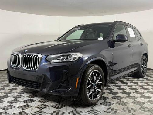Black Sapphire Metallic 2023 BMW X3 xDrive30i