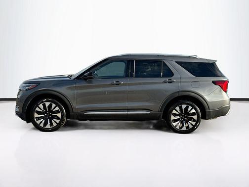 Gray Metallic 2025 Ford Explorer Platinum