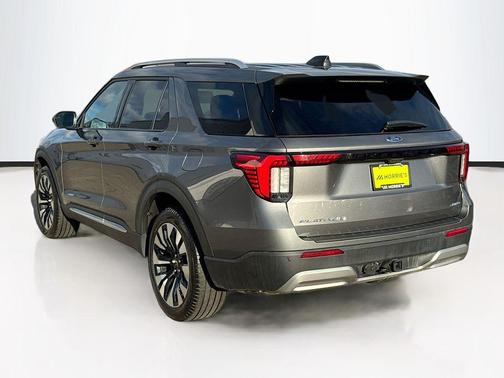 Gray Metallic 2025 Ford Explorer Platinum
