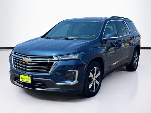 Northsky Blue Metallic 2023 Chevrolet Traverse LT Leather
