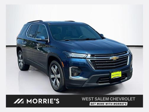 Northsky Blue Metallic 2023 Chevrolet Traverse LT Leather