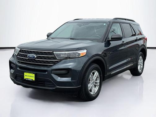 Stone Blue Metallic 2022 Ford Explorer XLT
