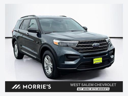 Stone Blue Metallic 2022 Ford Explorer XLT