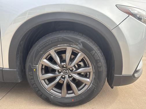 Sonic Silver Metallic 2023 Mazda CX-9 Touring
