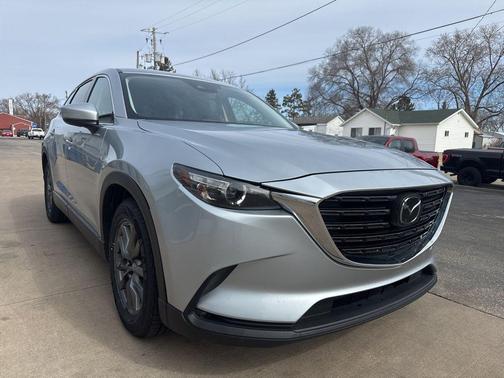 Sonic Silver Metallic 2023 Mazda CX-9 Touring