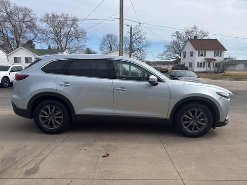 Sonic Silver Metallic 2023 Mazda CX-9 Touring