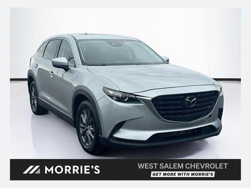 Sonic Silver Metallic 2023 Mazda CX-9 Touring