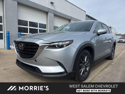 Sonic Silver Metallic 2023 Mazda CX-9 Touring