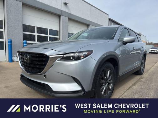 Sonic Silver Metallic 2023 Mazda CX-9 Touring