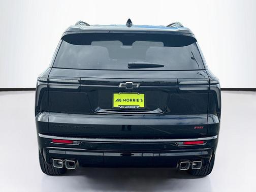 Black Metallic 2026 Chevrolet Traverse RS