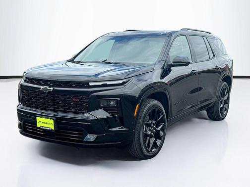 Black Metallic 2026 Chevrolet Traverse RS