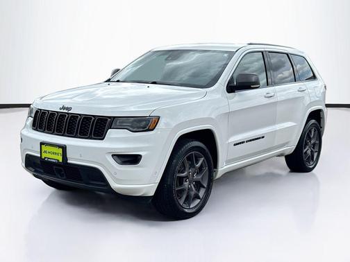 Bright White Clearcoat 2021 Jeep Grand Cherokee 80th Anniversary 4x4