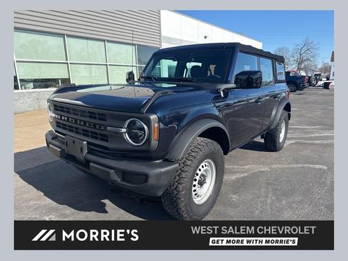 Antimatter Blue Metallic 2021 Ford Bronco Base
