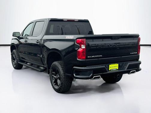 Black 2026 Chevrolet Silverado 1500 Custom Trail Boss