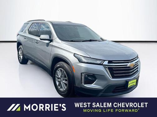 Sterling Gray Metallic 2023 Chevrolet Traverse LT Leather