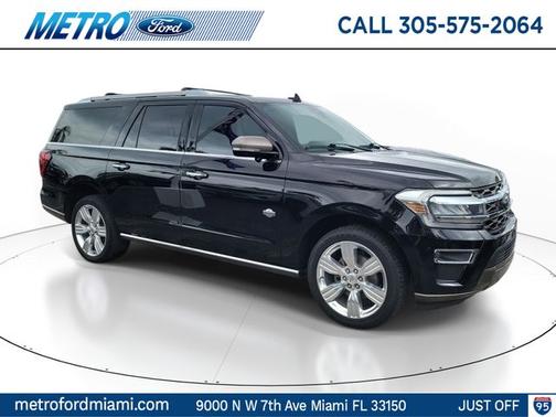 AGATE BLACK METALLIC 2023 Ford Expedition KING RANCH