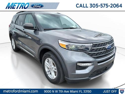 CARBONIZED GRAY METALLIC 2023 Ford Explorer XLT