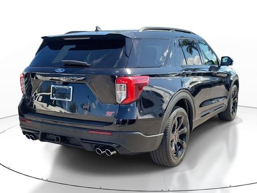 AGATE BLACK METALLIC 2023 Ford Explorer ST