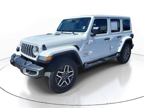 Bright White Clearcoat 2024 Jeep Wrangler SAHARA