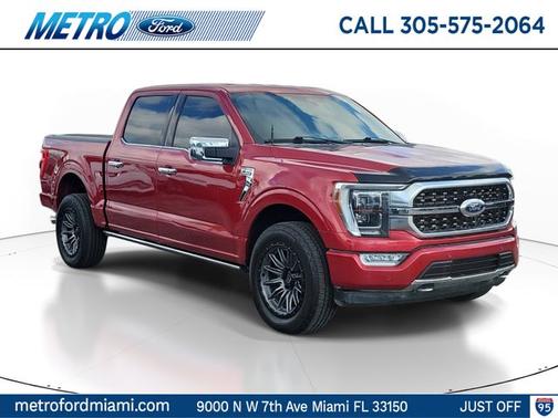 RAPID RED MET TINTED CC 2023 Ford F-150 PLATINUM