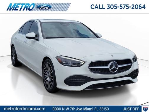 Polar White 2023 Mercedes-Benz C-Class C 300