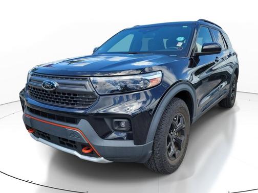 AGATE BLACK METALLIC 2022 Ford Explorer TIMBERLINE