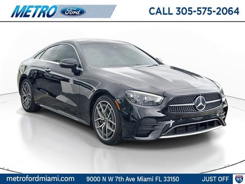 Black 2021 Mercedes-Benz E-Class E 450 4MATIC