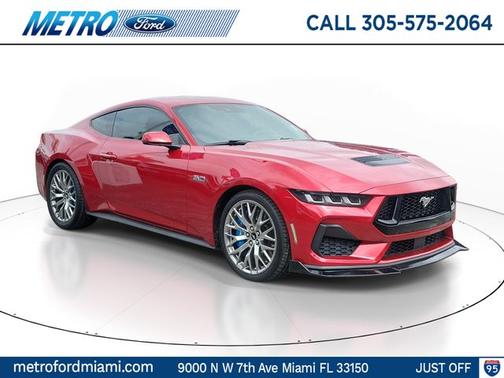RAPID RED MET TINTED CC 2024 Ford Mustang GT PREMIUM