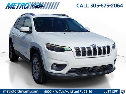 Bright White Clearcoat 2019 Jeep Cherokee LATITUDE PLUS