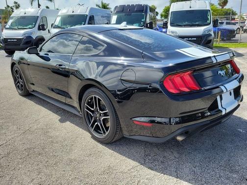 SHADOW BLACK 2022 Ford Mustang ECOBOOST PREMIUM