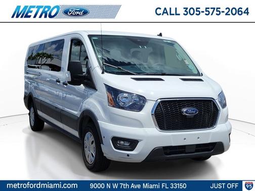 OXFORD WHITE 2024 Ford Transit-350 XLT