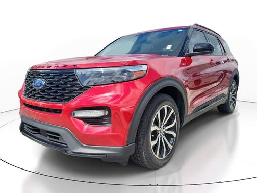 RAPID RED MET TINTED CC 2024 Ford Explorer ST-LINE