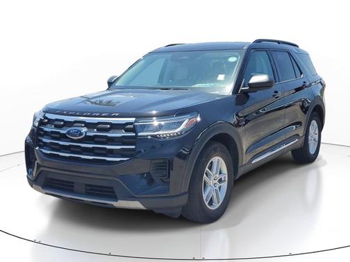 AGATE BLACK METALLIC 2025 Ford Explorer ACTIVE