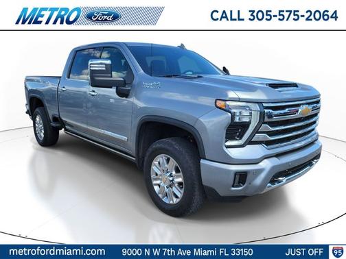 Sterling Gray Metallic 2024 Chevrolet Silverado 2500 HIGH COUNTRY