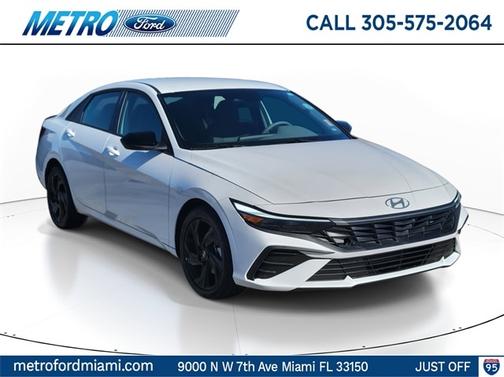 White 2026 Hyundai ELANTRA SEL SPORT Sedan