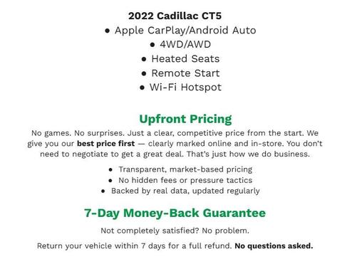 2022 Cadillac CT5 Sport