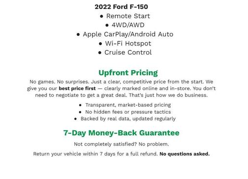 Carbonized Gray Metallic 2022 Ford F-150 Lariat
