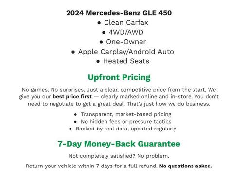2024 Mercedes-Benz GLE 450 4MATIC