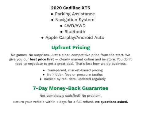 2020 Cadillac XT5 Premium Luxury