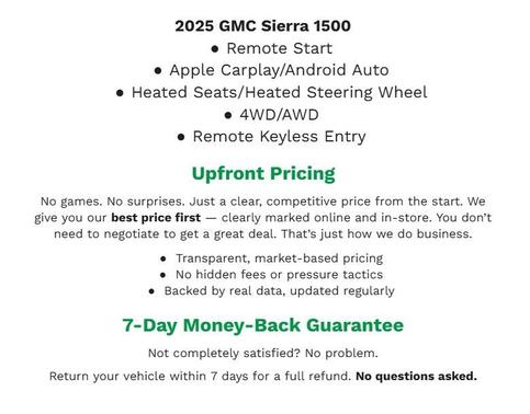 2025 GMC Sierra 1500 SLT