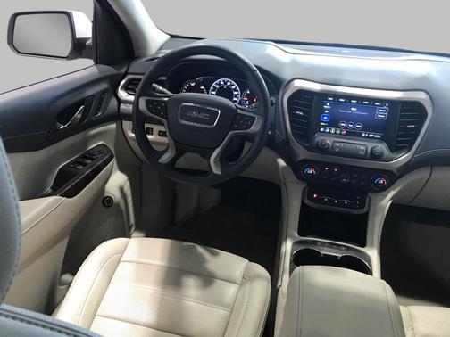 White Frost Tricoat 2023 GMC Acadia Denali