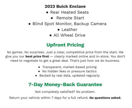 2023 Buick Enclave Premium AWD