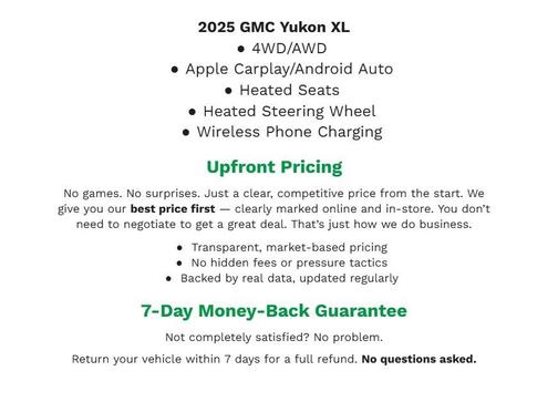 2025 GMC Yukon XL Denali