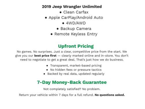 2019 Jeep Wrangler Unlimited Sport