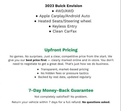 2023 Buick Envision Preferred AWD