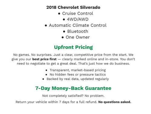 2018 Chevrolet Silverado 1500 2LT